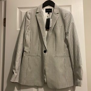 Banana Republic striped blazer